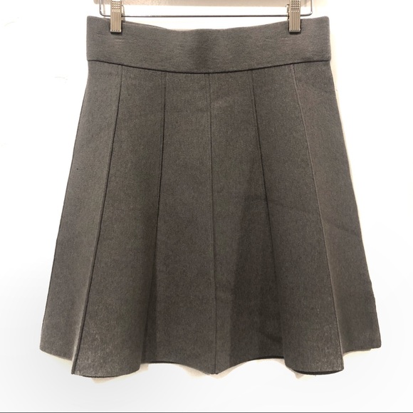 Ann Taylor Dresses & Skirts - Ann Taylor Gray Paneled Skirt